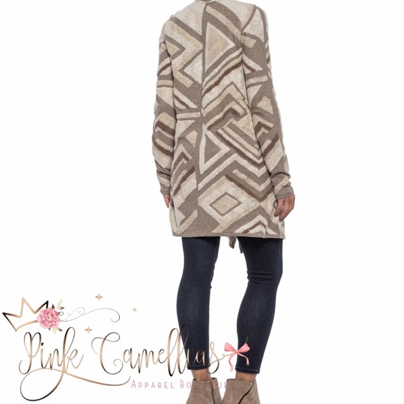 Lucky Brand Intarsia Cardigan Sweater - Picture 9 of 10